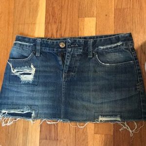 Jean skirt